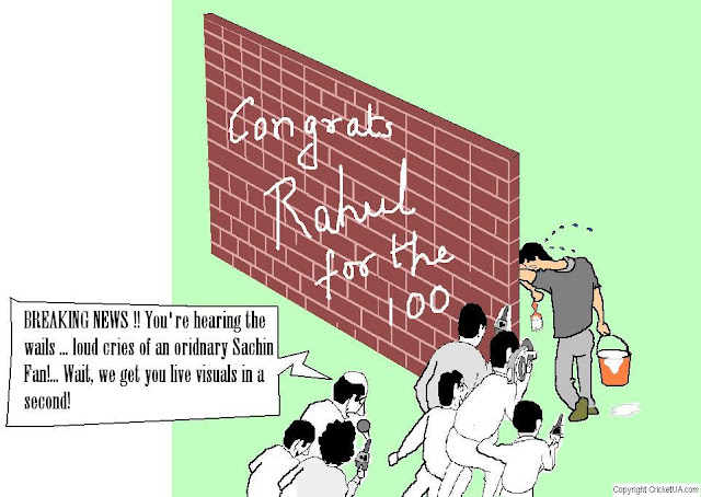 Rahul Dravid's Century takes India to 356 for 5
